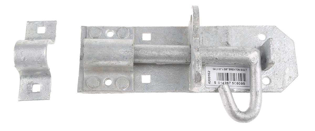 RS PRO Steel Padlockable Door Bolt