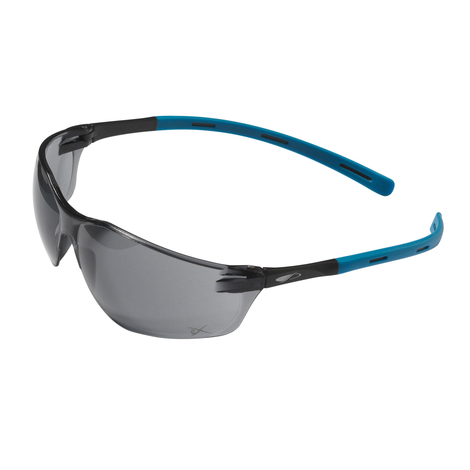 JSP RIGI Anti-Mist Safety Glasses, Smoke Polycarbonate Lens