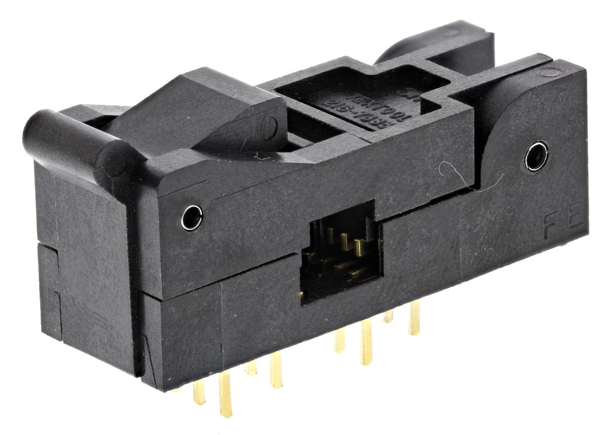 3M 1.27mm Pitch 16 Way Through Hole SOIC PLCC IC Socket