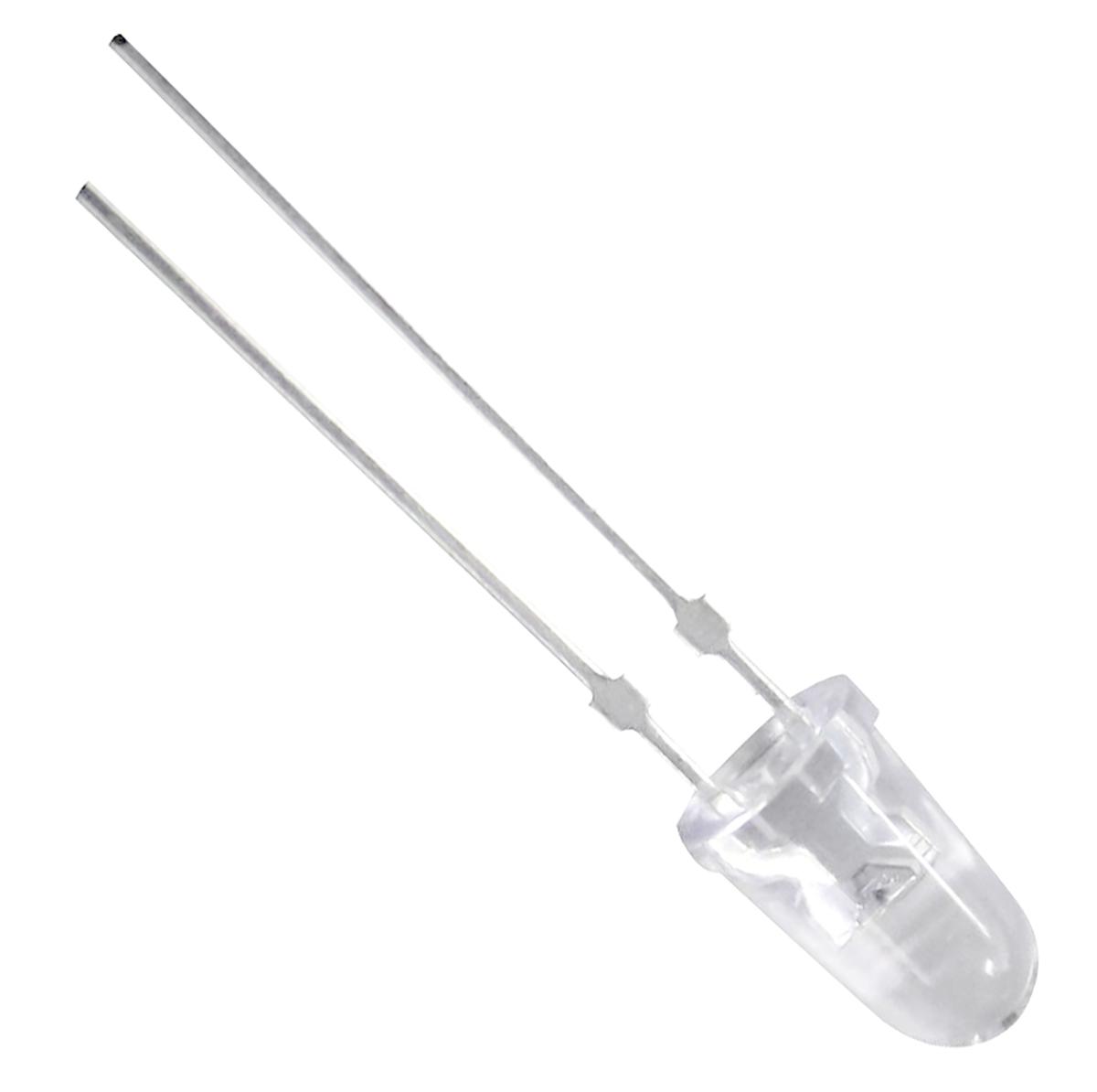 Broadcom2.4 V Red LED 5mm Through Hole, HLMP-EG1G-Y10DD