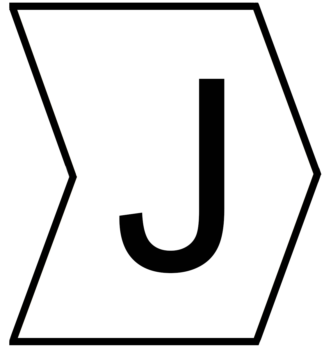 HellermannTyton Helagrip Slide On Cable Markers, Black on White, Pre-printed "J", 1 → 3mm Cable, 901-10410