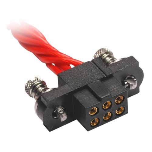 HARWIN M80 Series Straight PCB Socket, 10-Contact, 2-Row, 2mm Pitch, Crimp Termination