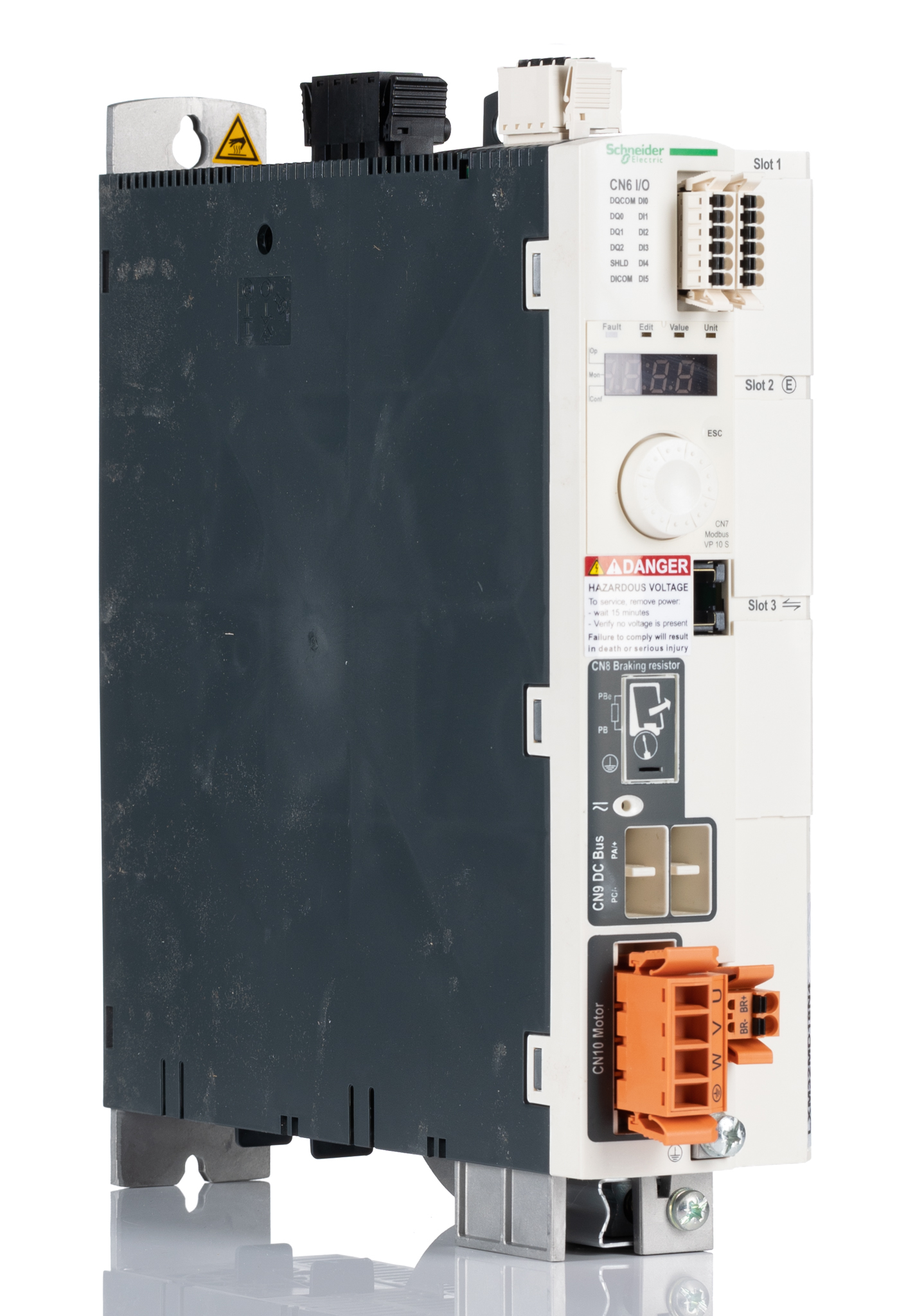 Schneider Electric 1.8 kW Servo Drive, 208/480 V, 1 Phase, 6 A, Encoder Feedback Function