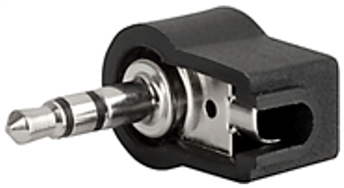 Schurter Jack Connector 3.5 mm PCB Mount Stereo Plug, 3Pole 500mA