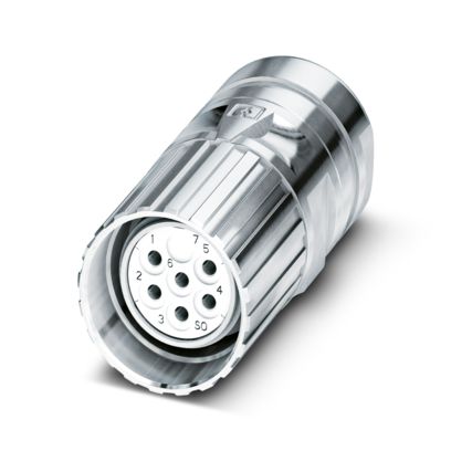 Phoenix Contact Circular Connector, 6 Contacts, Cable, M23 Connector, Socket, Female, IP67, CA Series