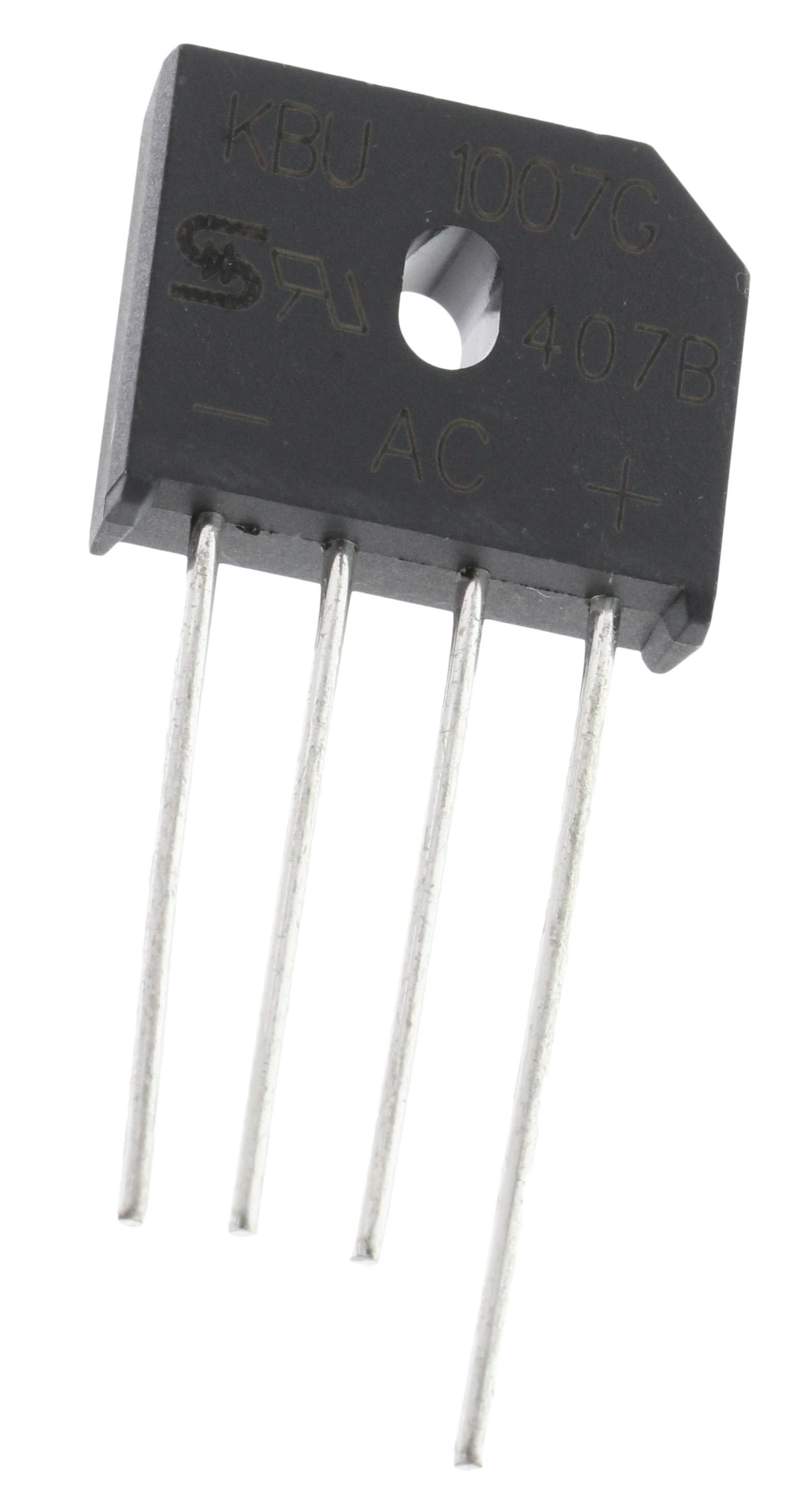 Taiwan Semiconductor Bridge Rectifier, 10A, 1000V, 4-Pin