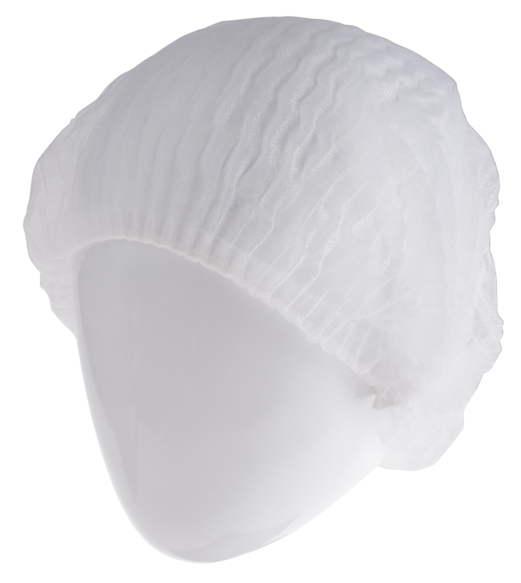 RS PRO White, One-Size Polyester, Mob Cap Type