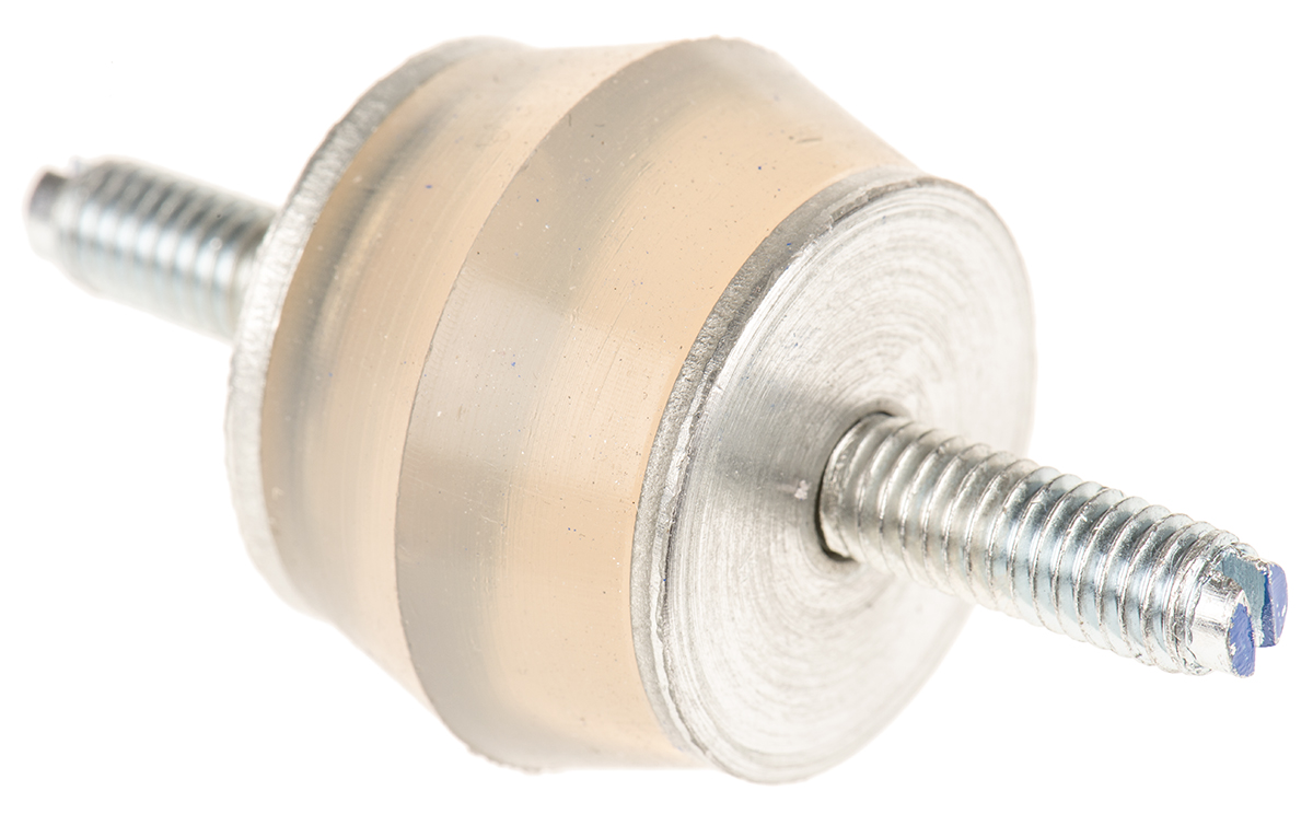 Taica M6 Anti Vibration Mount, Male to Male Bobbin with 34kg Compression Load