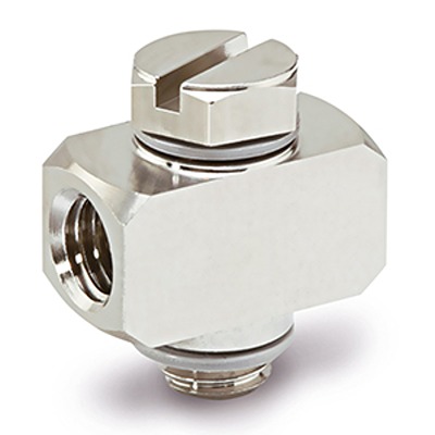 SMC MS Series Elbow Fitting, M5 Female to M5 Male, Threaded-to-Tube Connection Style, MS-5UL