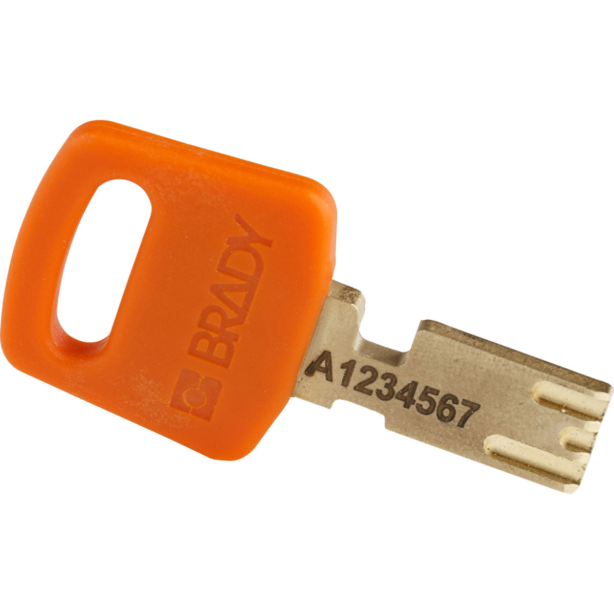 Brady LOTO-101 Key Weatherproof Nylon, Steel Padlock, 6.35mm Shackle, 38.00mm Body