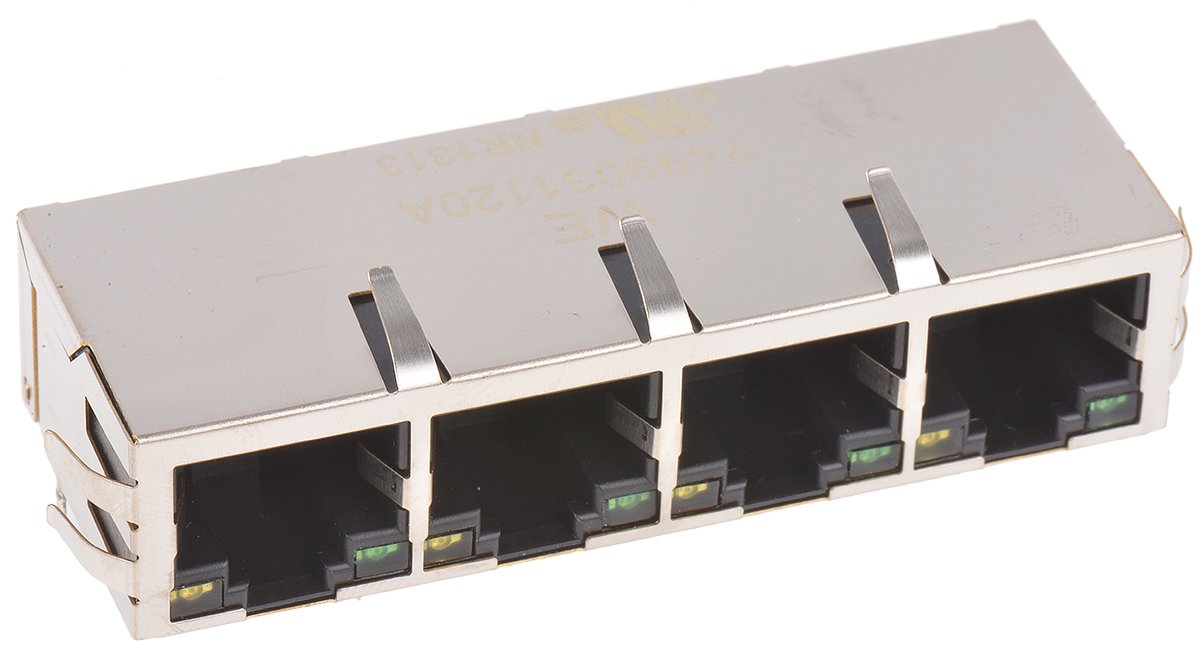 Through Hole Lan Ethernet Transformer, 59.13 x 21.8 x 13.5mm