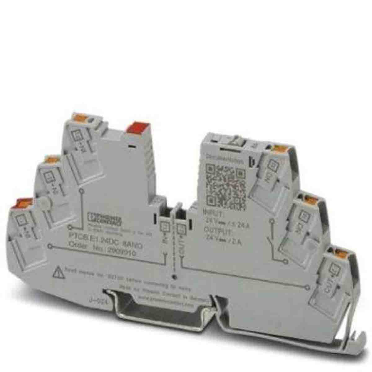 Phoenix Contact Electronic Circuit Breaker 8A 24V PTCB, DIN Rail Mount