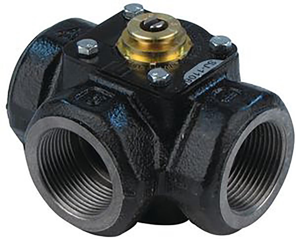 8888 3 port Motorised Valve, Rotary Valve type , 1-1/4in Pipe Size