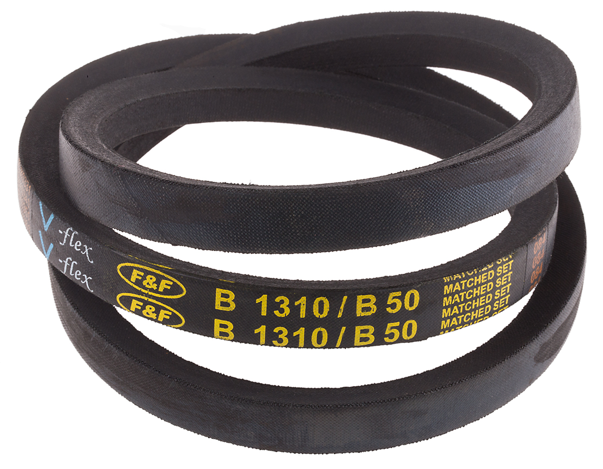 RS PRO Drive Belt, belt section B, 1270mm Length