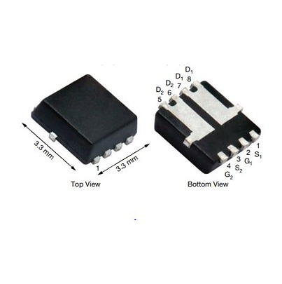 Vishay SIS9122 Dual N-Channel Single MOSFETs, 7.1 A, 100 V Enhancement, 8-Pin PowerPAK
