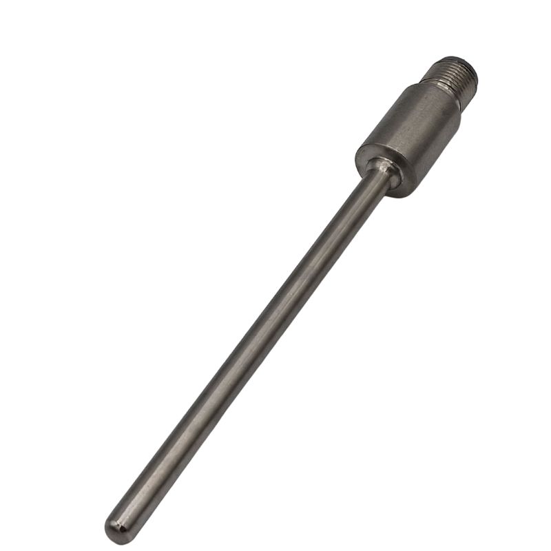 RS PRO PT100 RTD Sensor, 6mm Dia, 100mm Long, 4 Wire, M12, Class A +250°C Max