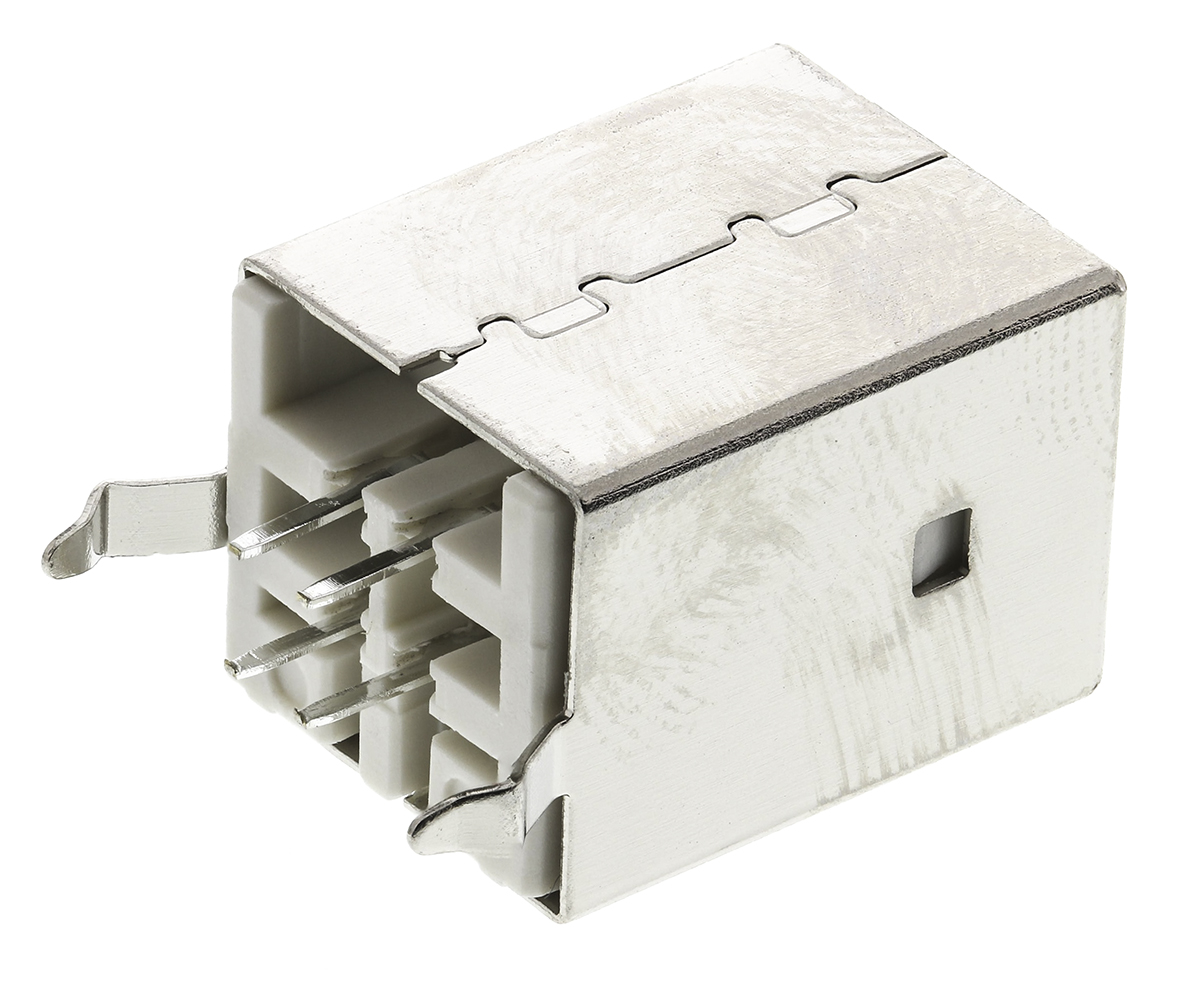 Wurth Elektronik Straight, PCB Mount, Socket Type B USB Connector