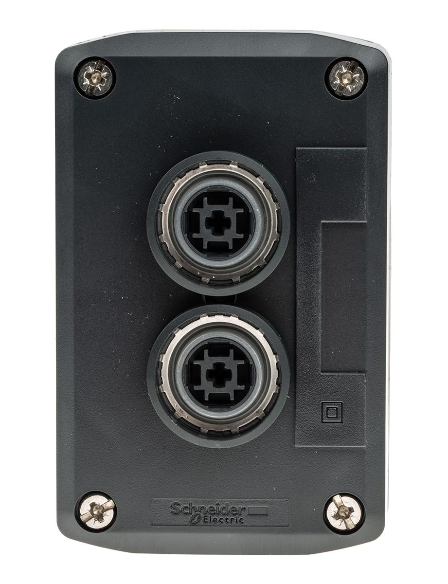 Schneider Electric Harmony XALD Push Button, IP66, IP67, IP69, IP69K 66mm Grey Polycarbonate 74mm +70°C -25°C