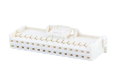 Molex Receptacle Crimp Connector Housing, 2mm Pitch, 30 Way, 2 Row