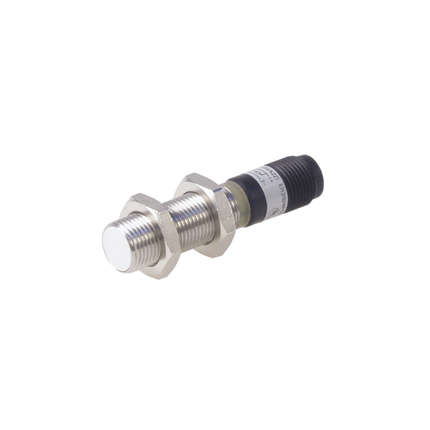 Carlo Gavazzi Inductive Threaded Barrel Proximity Sensor, M12, 2 mm Detection, NPN NO, 10 → 40 V dc
