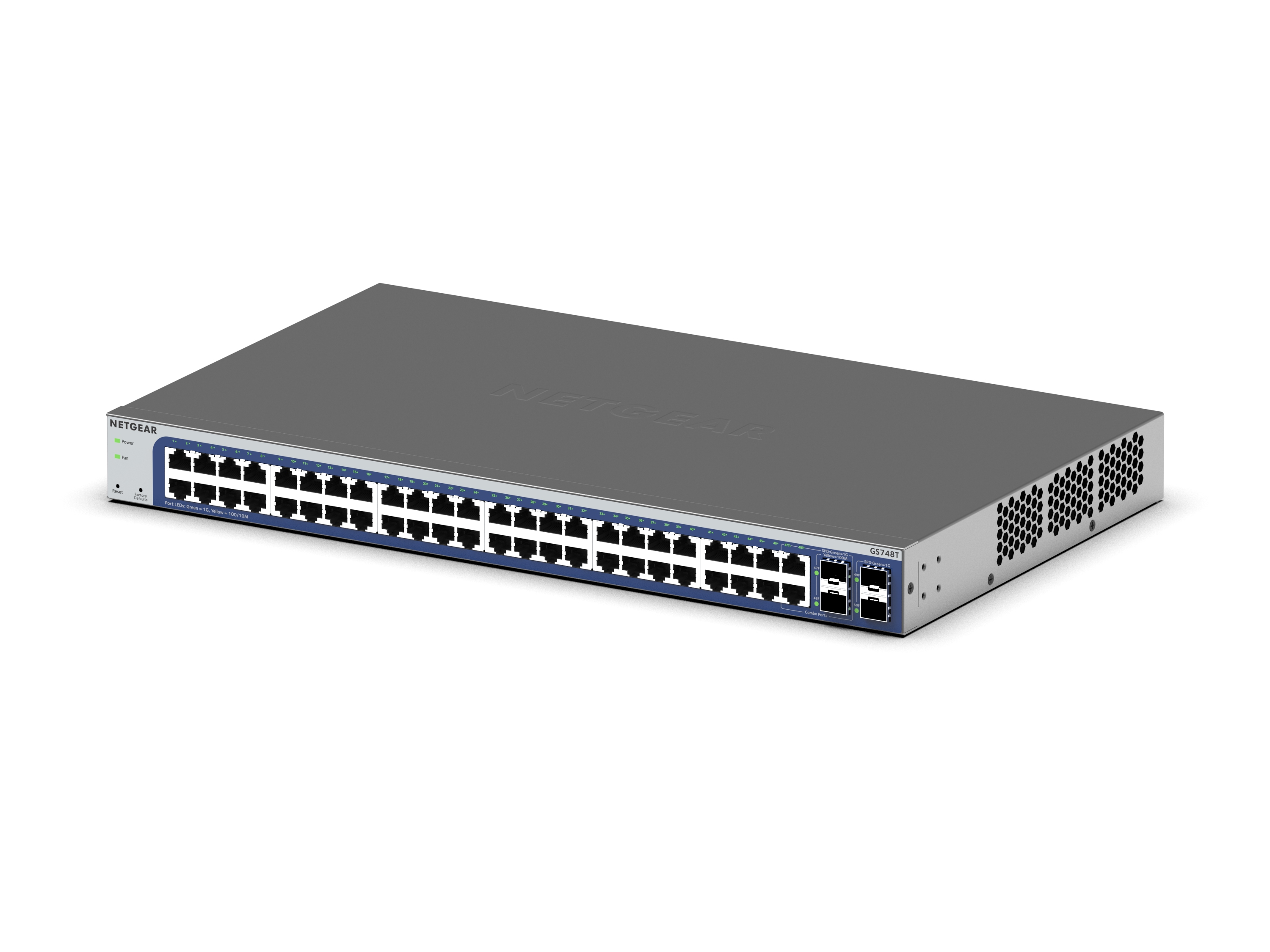 Netgear GS748T-600EUS, Managed 48 Port Gigabit Switch