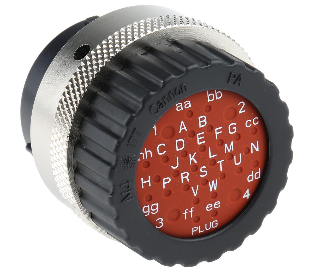 ITT Cannon Circular Connector, 32 Contacts, Cable, Standard Connector, Plug, Male, IP67, Trident Neptune Series