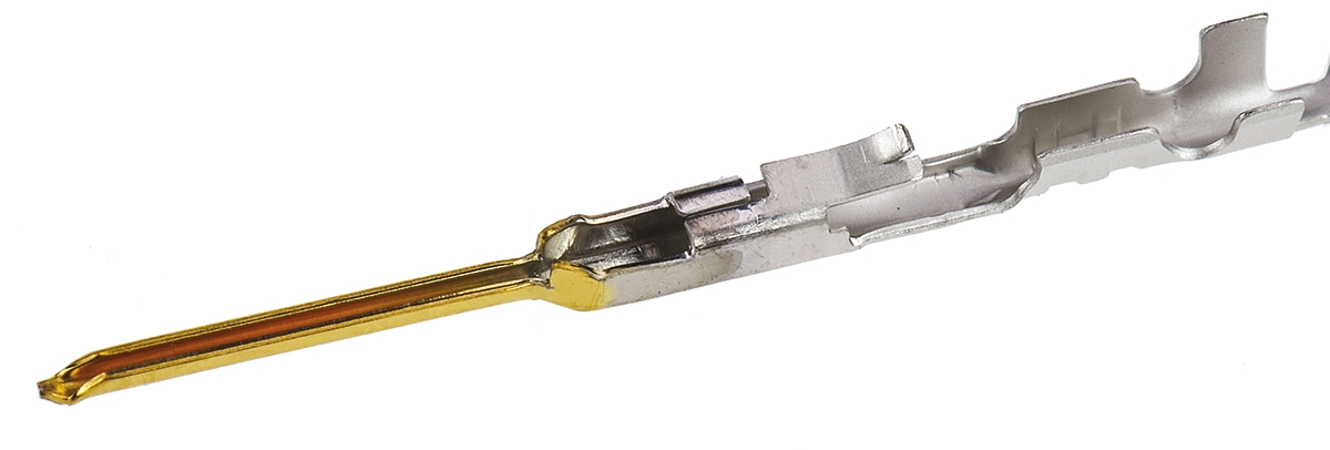 Molex SL Series Male Crimp Terminal, 30AWG Min, 24AWG Max