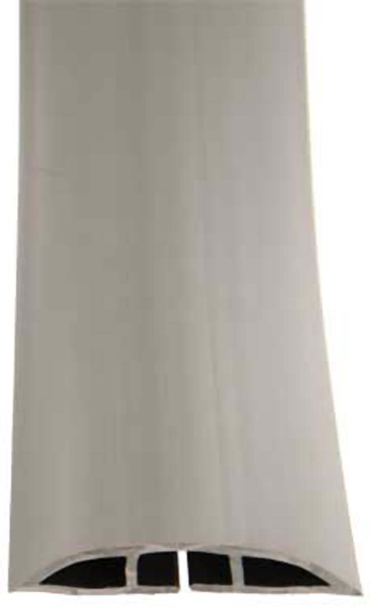 RS PRO 1m Grey Cable Cover in PVC, 14.8mm Inside dia.