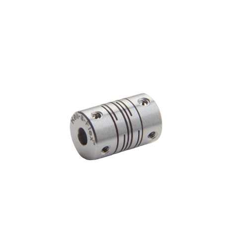 Ruland Shaft Coupling, 8mm Outside Diameter, 2mm Bore, 11.7mm Length Flexible Coupling