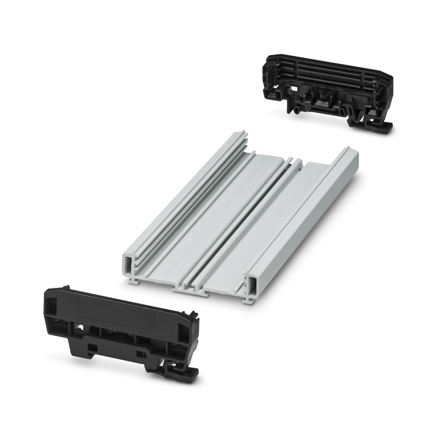 Phoenix Contact Profile Housing Enclosure Type UM-PRO Series , 203.8 x 92.3 x 39.45mm, Polyamide DIN Rail Enclosure