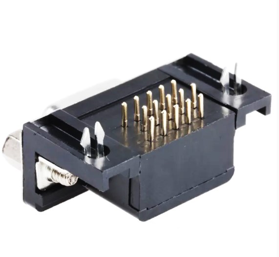 RS PRO 15 Way Right Angle Through Hole D-sub Connector Socket, 2.29mm Pitch