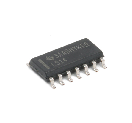 Texas Instruments SN74LS14D Hex Schmitt Trigger Inverter, 14-Pin SOIC