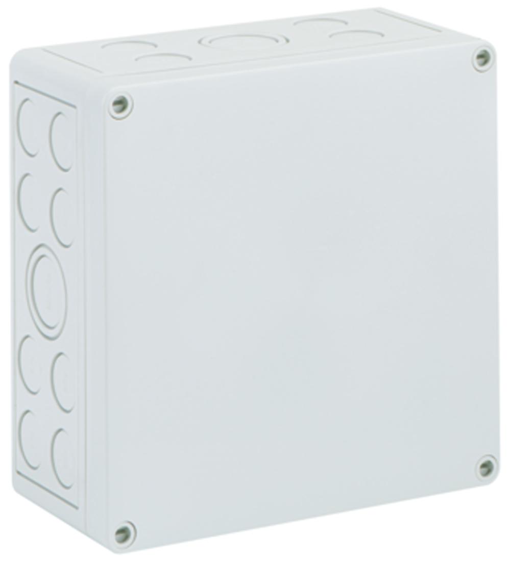 Spelsberg TK PS Series Grey Polystyrene Enclosure, IP66, Grey Lid, 130 x 130 x 75mm