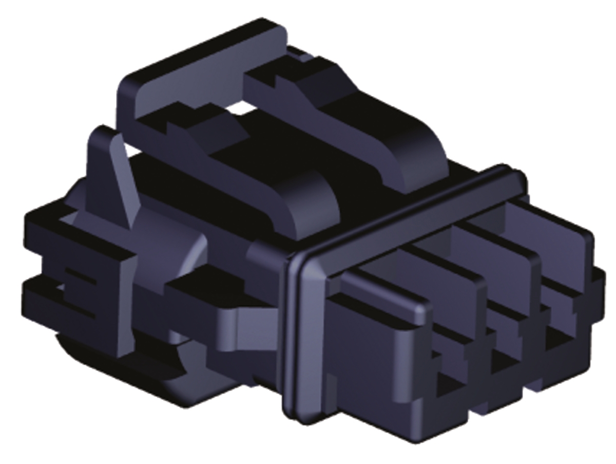 Molex, Mizu-P25 Automotive Connector Socket Black Cable Mount 3 Way, Crimp Termination 52117-0341