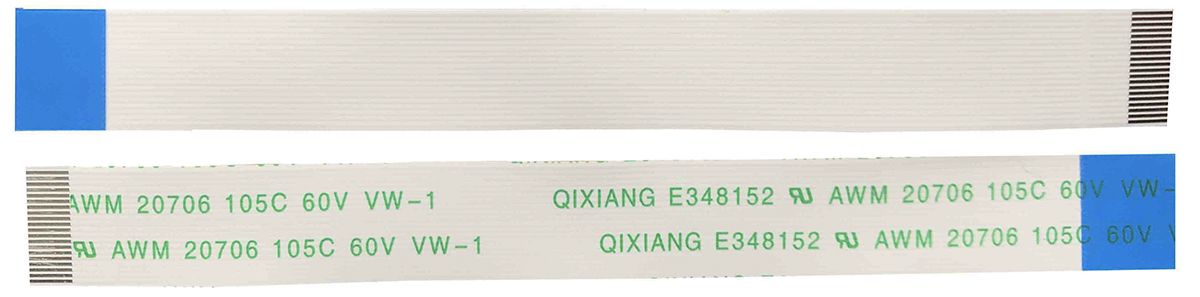 RS PRO FFC Ribbon Cable, 20-Way, 0.5mm Pitch, 200mm Length