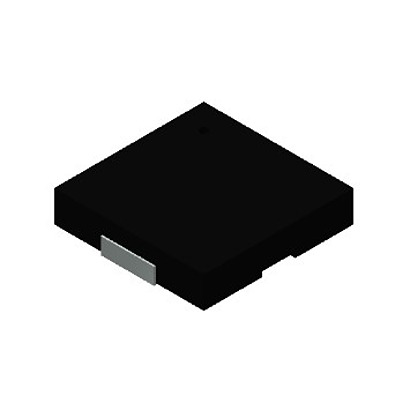 PUI Audio 70dB(A) SMD External Piezo Buzzer Transducer, 9 x 9 x 1.9mm, 1V Min, 25V Max