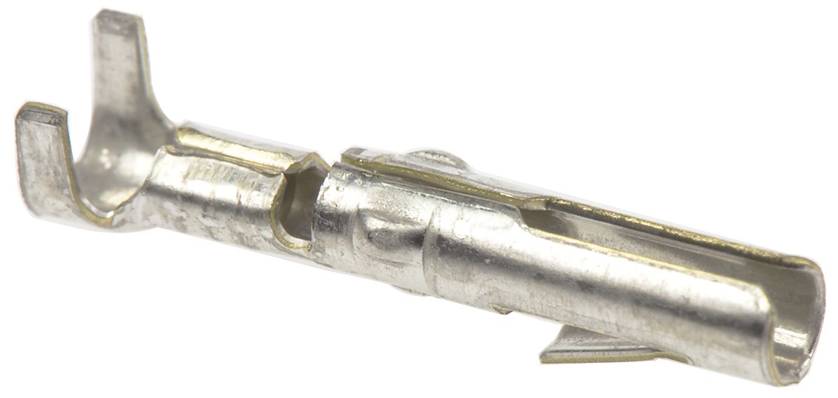 TE Connectivity Commercial MATE-N-LOK Series Female Crimp Terminal, 20AWG Min, 17AWG Max