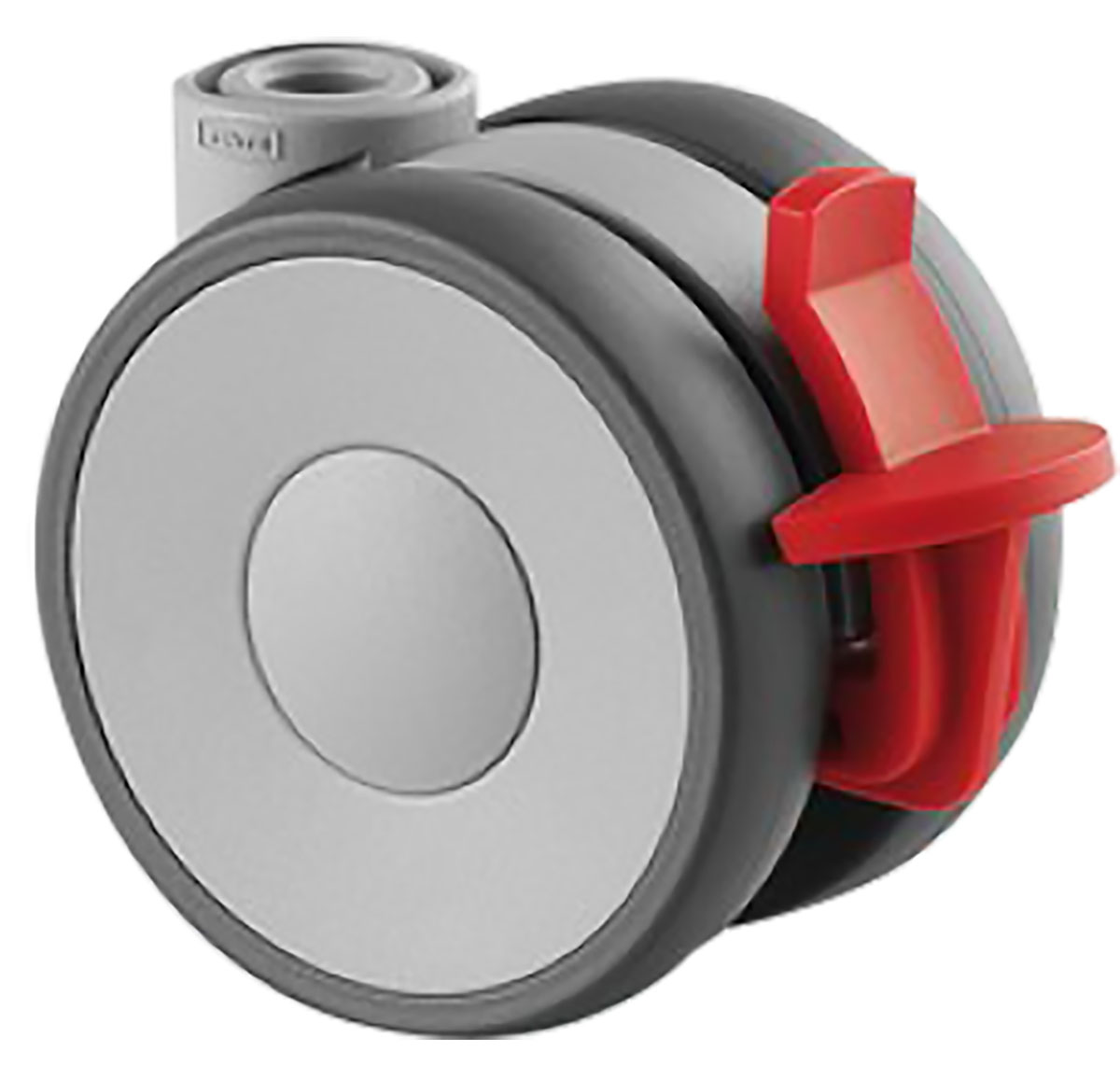 Tente Swivel Castor Wheel, 180kg Capacity, 66mm Wheel