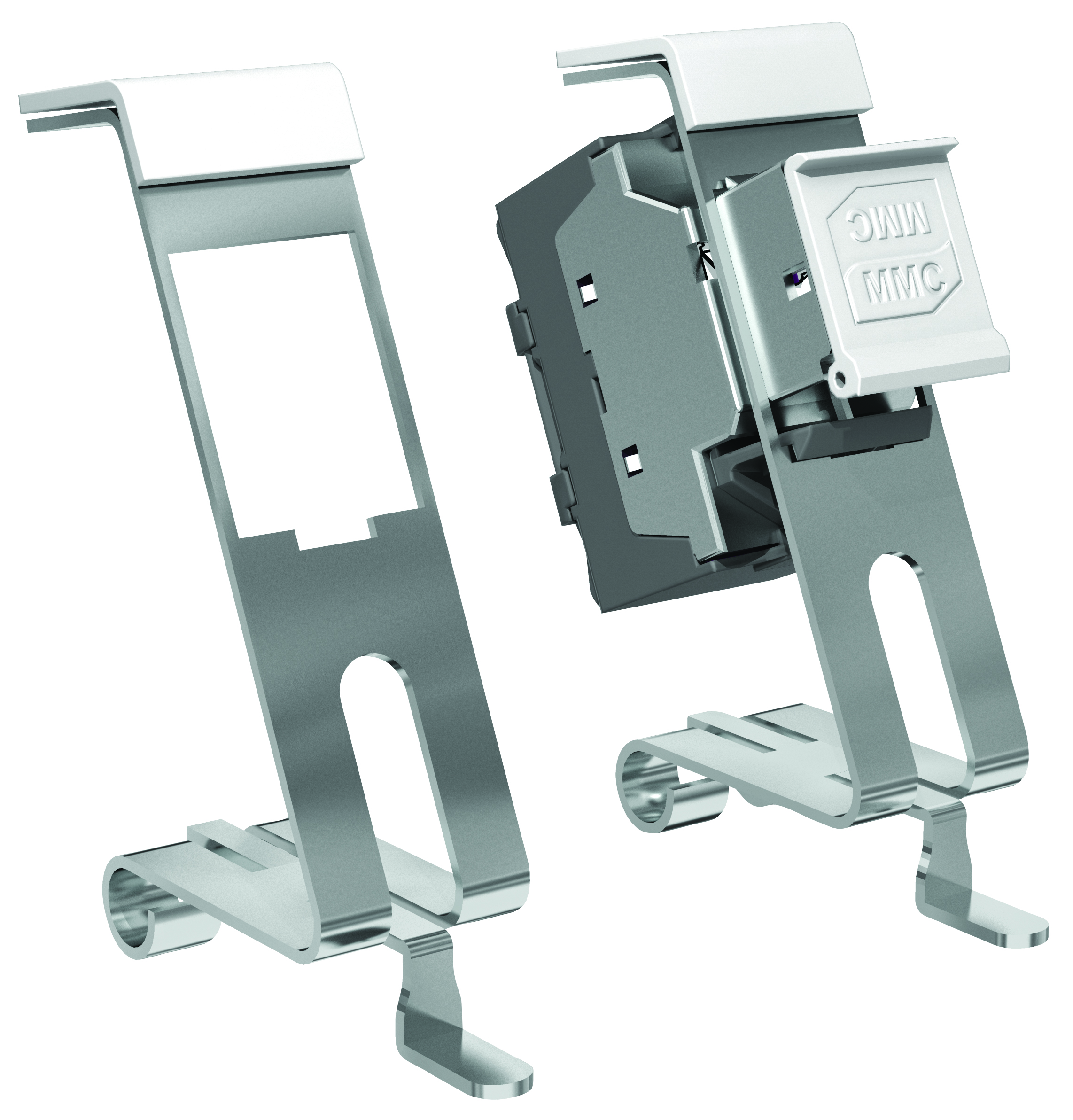 AXINDUS DIN Rail Adaptor for use with RJ45 Connector