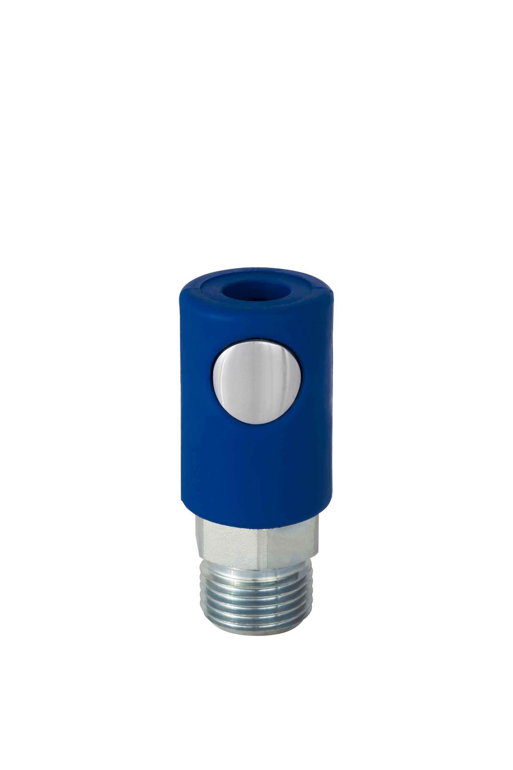 RS PRO Plastic, Steel Female Pneumatic Quick Connect Coupling, NPT 1/8 Male Threaded
