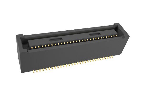 Amphenol Communications Solutions BergStak Series PCB Mount PCB Connector, 60-Contact, 2-Row, 0.4mm Pitch, Pin