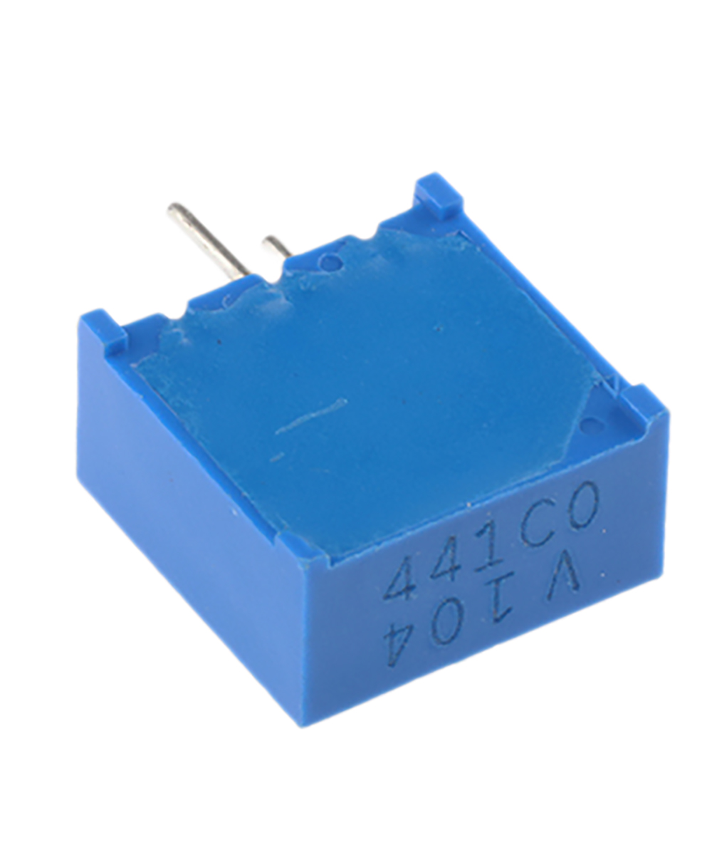 100kΩ, Through Hole Trimmer Potentiometer 0.5W Bourns, 3386