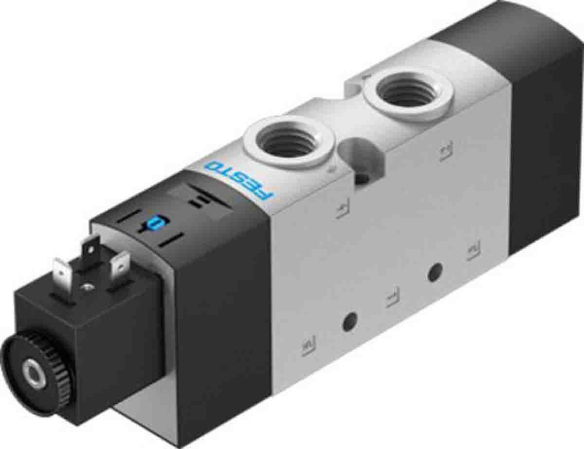 Festo 5/2 Monostable Solenoid Valve - Electrical G 3/8 VUVS Series, 575606