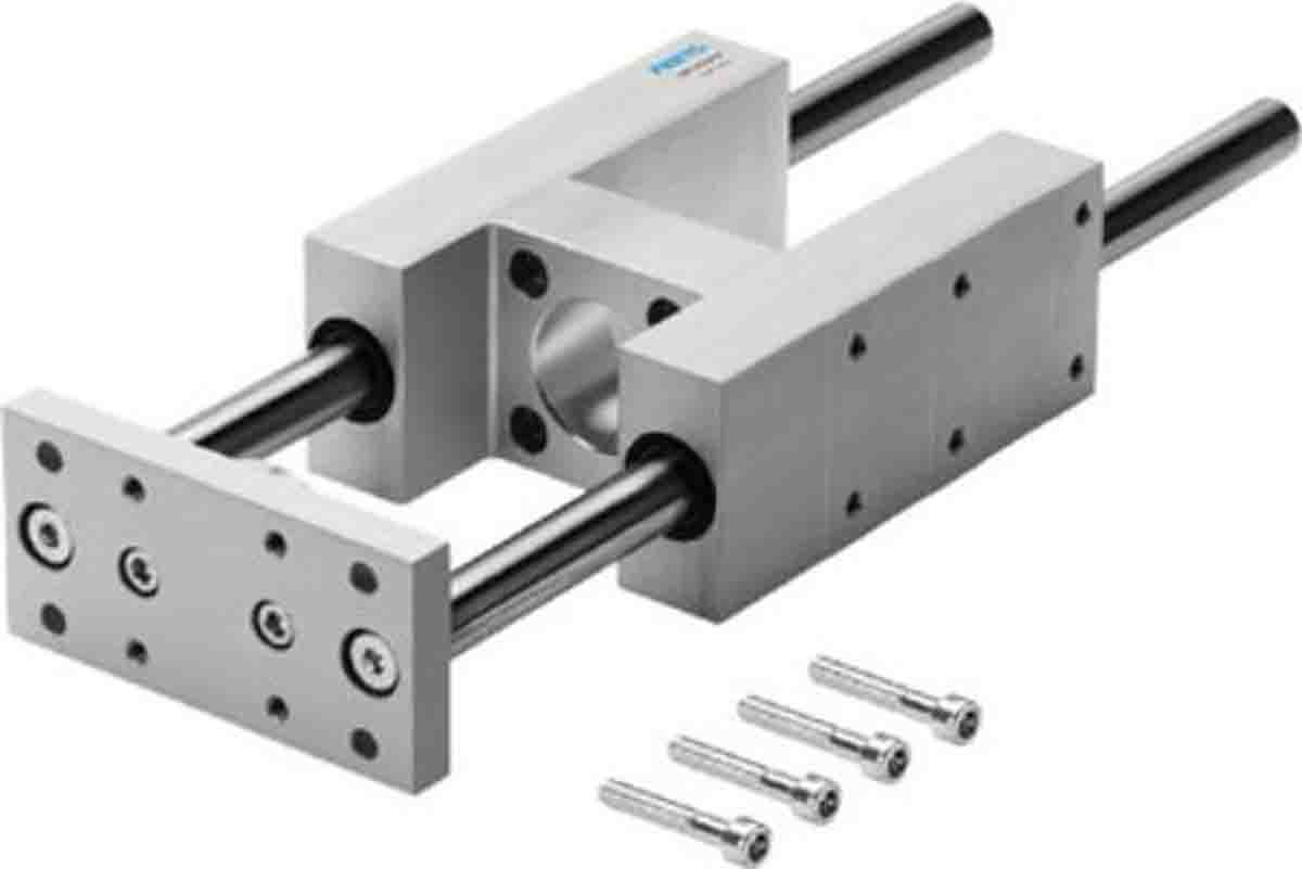 Festo Pneumatic Guided Cylinder - 34495, FENG Series