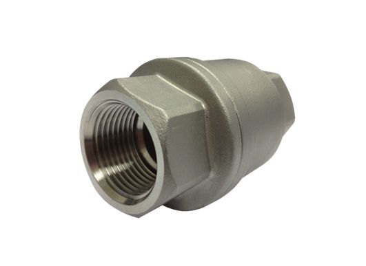 RS PRO Stainless Steel Check Valve Check Valve 1/4in, 63 bar