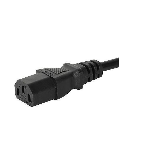 Schurter Right Angle IEC C13 Socket to Right Angle CEE 7/7 Plug Power Cord, 2.5m