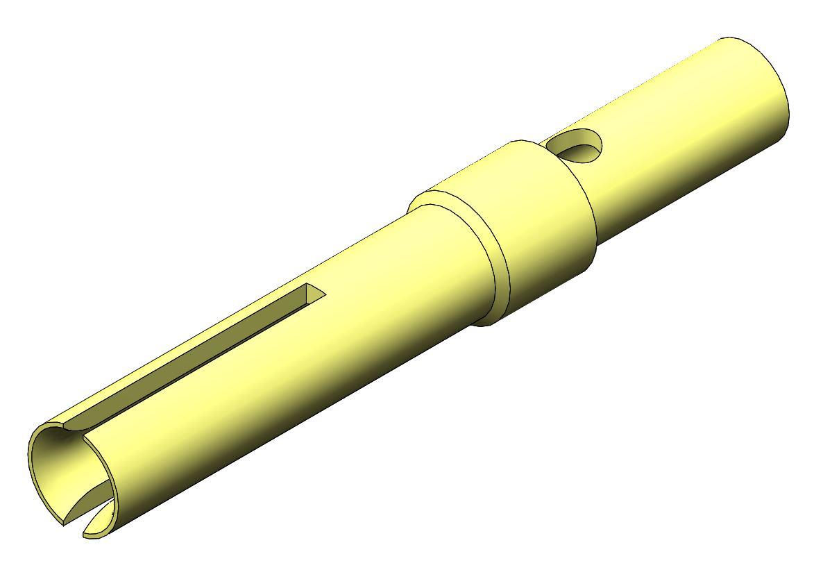 FCT from Molex, 173112 Series, size 1.8mm Female Crimp D-sub Connector Contact, Gold over Nickel Socket, 20 → 24