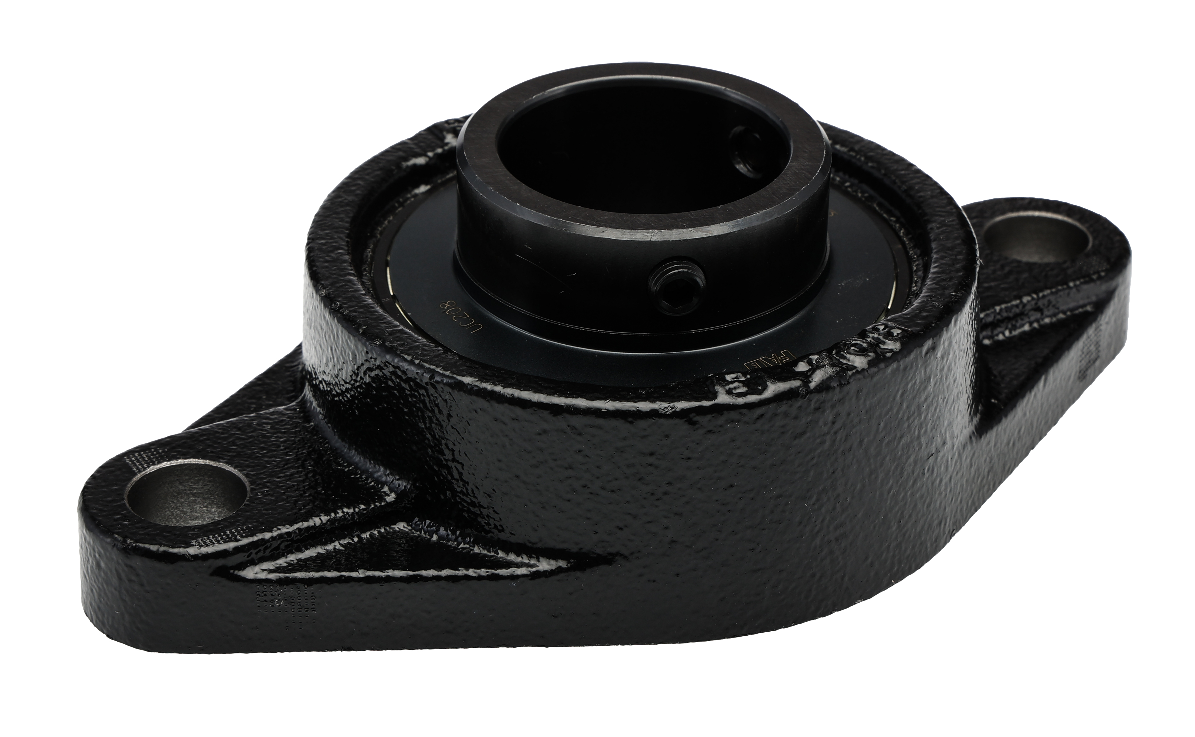 2 Hole Flange Bearing Unit, UCFL208-J7, 40mm ID