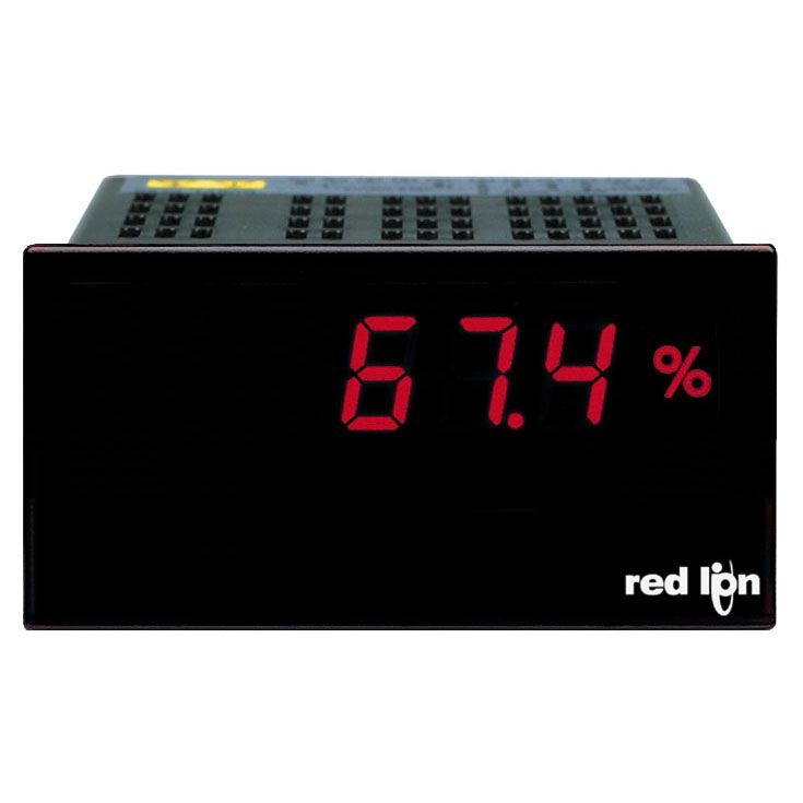 Red Lion PAXLCL Indicators Current Meter for Flow, Pressure, Temperature, 49.5mm x 96.5mm