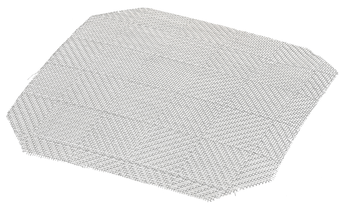 Essentra Fan Filter for 120mm Fans, Stainless Steel Filter, Glass Fibre Reinforced Nylon Frame